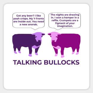 Talking Bullocks Sticker